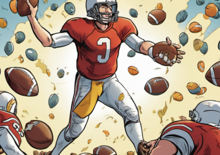 Patriots QB Drake Maye Blames Patience Loss for 3‑Pick Night Loss — AI-generated editorial illustration