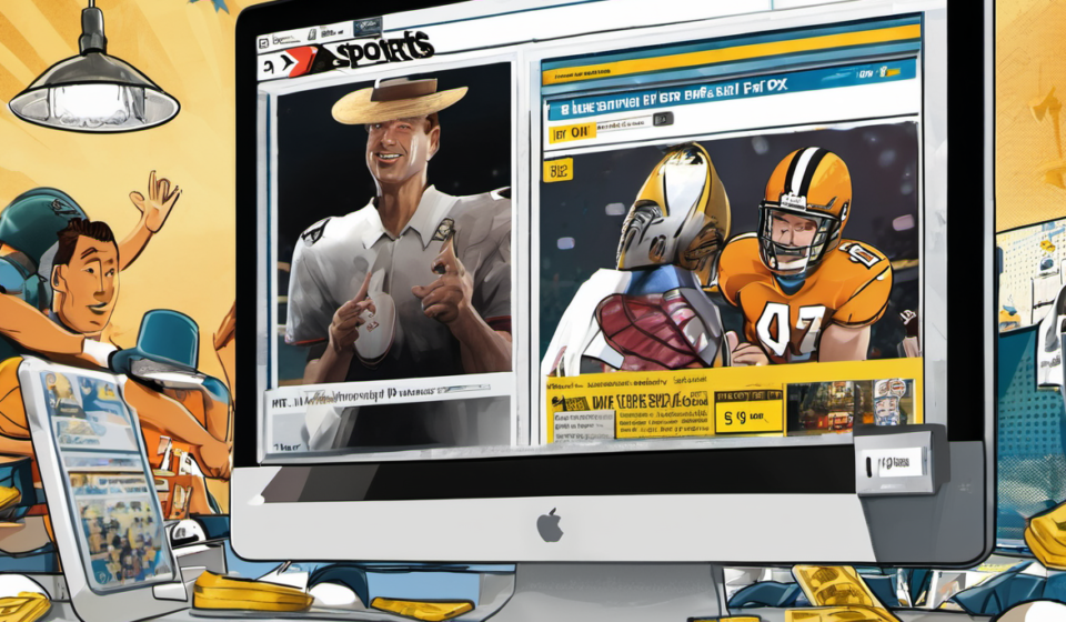 Fanatics Sportsbook Promo: FOX2026 Gives $1,000 Match & $350 Bonus — AI-generated editorial illustration