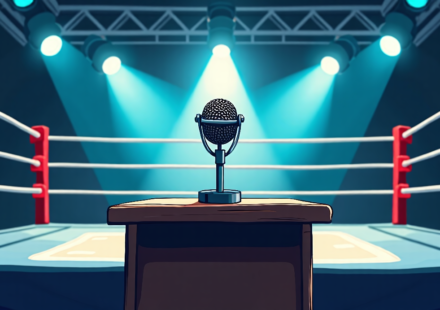 Vince Russo Urges WWE to Reserve Announce‑Table Moments for Big Matches — AI-generated editorial illustration