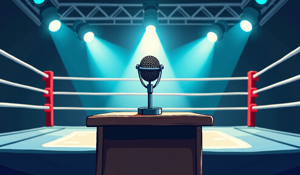 Vince Russo Urges WWE to Reserve Announce‑Table Moments for Big Matches — AI-generated editorial illustration