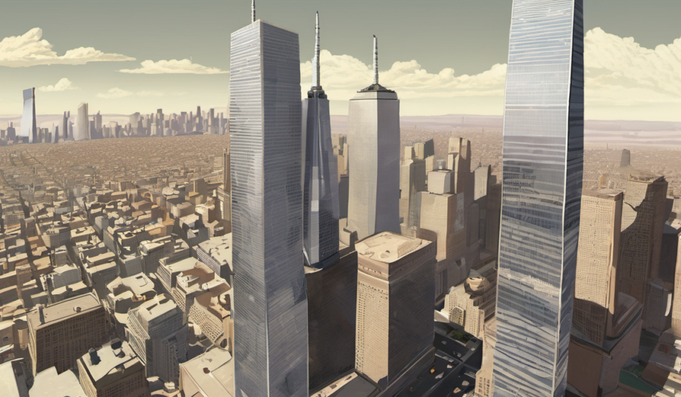 Jay Maisel’s Lens on the Twin Towers: A Photographer’s Legacy — AI-generated editorial illustration