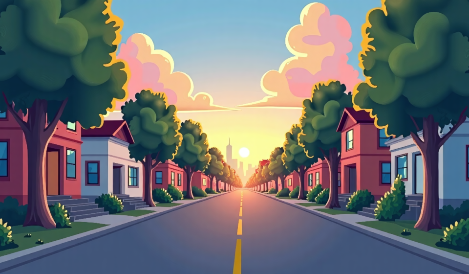 Ridgewood, N.J.: A Small Town’s 9/11 Loss and Resilience — AI-generated editorial illustration