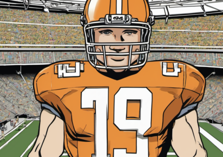 CFP Faces Patch Policy Debate as Jersey Patch Sales Soar — AI-generated editorial illustration