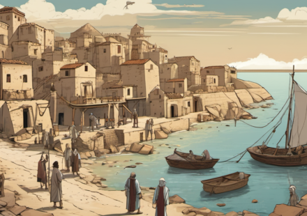 Bethsaida Unveiled: Archaeologists Pinpoint Jesus’ Miracle City — AI-generated editorial illustration