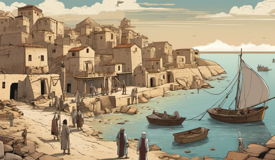 Bethsaida Unveiled: Archaeologists Pinpoint Jesus’ Miracle City — AI-generated editorial illustration