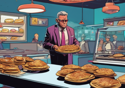 Flapjax Trailer Teases Gooey Sci‑Fi Horror Comedy for Fantastic Fest — AI-generated editorial illustration