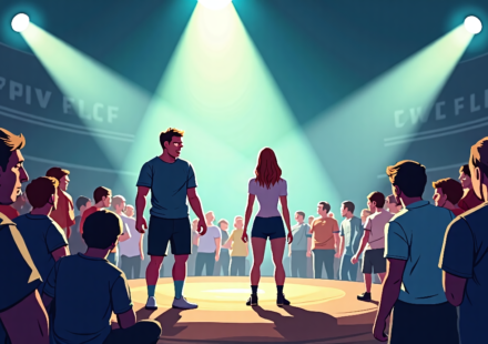 Malakai Black & Xelina Set to Light Up OTT’s Dublin BlackEND Show — AI-generated editorial illustration