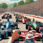 The 10 Greatest IndyCar Drivers and Where Alex Palou Stands — AI-generated editorial illustration
