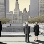 Mamdani’s Ground Zero Visit Sparks Outrage Among 9/11 Mourners — AI-generated editorial illustration