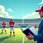 Cooper Rush Starts for Falcons as Tua Tagovailoa Faces Oblique Injury — AI-generated editorial illustration