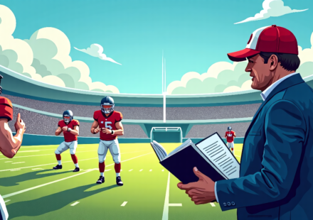 Cooper Rush Starts for Falcons as Tua Tagovailoa Faces Oblique Injury — AI-generated editorial illustration
