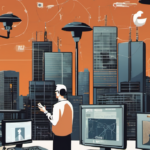 From Fortresses to Frontlines: How Lone Actors Now Threaten America — AI-generated editorial illustration