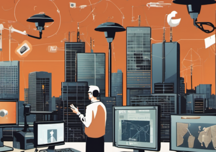From Fortresses to Frontlines: How Lone Actors Now Threaten America — AI-generated editorial illustration