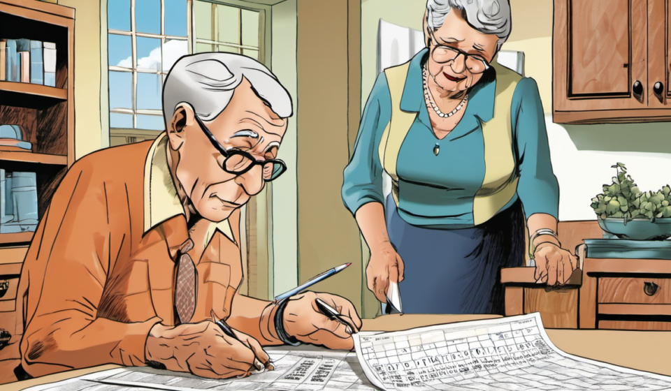 AARP Projects 2027 Social Security COLA Ahead of Official Announcement — AI-generated editorial illustration