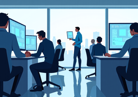 Lower‑Paid Workers See Record Pay Raises Amid AI‑Driven Job Shifts — AI-generated editorial illustration
