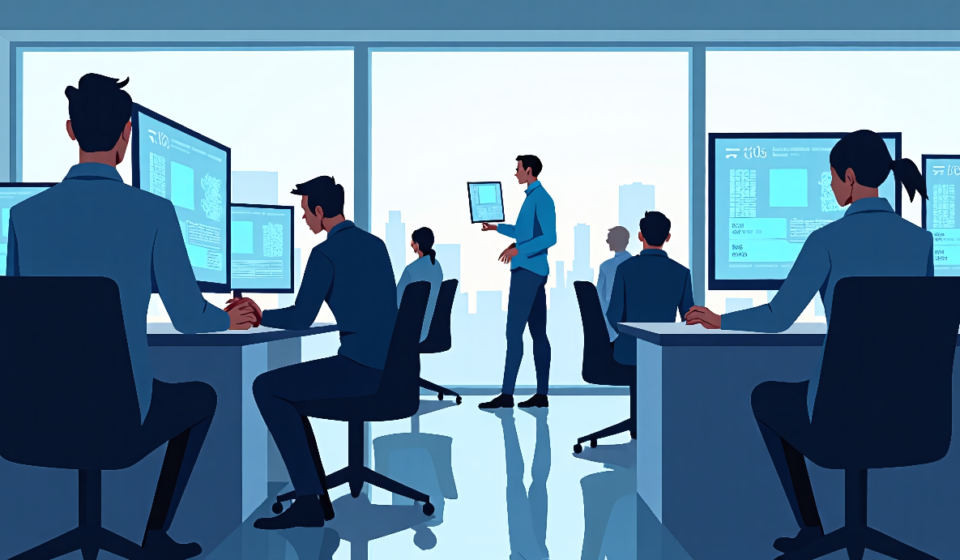 Lower‑Paid Workers See Record Pay Raises Amid AI‑Driven Job Shifts — AI-generated editorial illustration