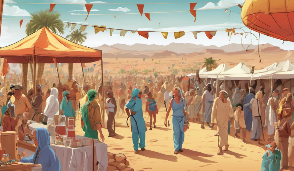 Heart Condition Preceded Burning Man Tragedy — AI-generated editorial illustration