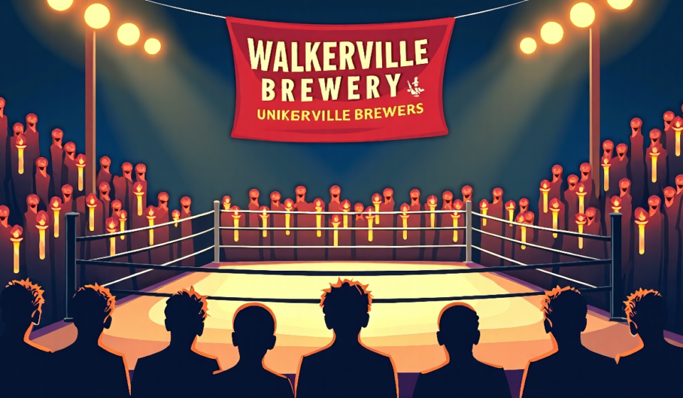 Scott D’Amore to Host Tribute for Late Wrestler Joe Doering — AI-generated editorial illustration