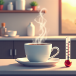 Hot Drinks May Triple Esophageal Cancer Risk, Study Finds — AI-generated editorial illustration