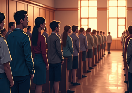 Families Await Verdict as 9/11 Mastermind’s Trial Delayed 27 Years — AI-generated editorial illustration
