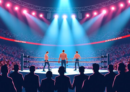 AAA TripleMania 34 Night 1: Las Vegas Showdown Highlights — AI-generated editorial illustration