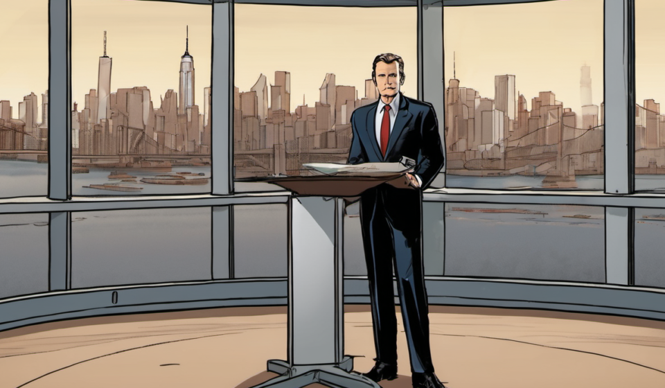 Tony Dokoupil Reflects on 9/11 Legacy 25 Years Later — AI-generated editorial illustration