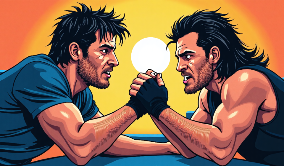Mick Foley & Rob Schamberger Release Hand‑Signed Limited Art Print — AI-generated editorial illustration