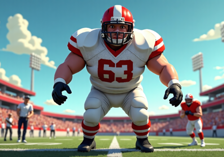 Colorado’s 380‑Pound 2‑Way Lineman Makes Big Impact in Season Opener — AI-generated editorial illustration