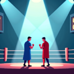 Where to Bet on Ryan Garcia vs. Connor Benn This Weekend — AI-generated editorial illustration