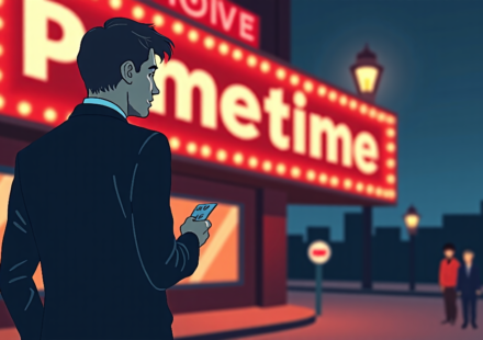 Chris Hansen Says ‘Primetime’ Film Is an ‘Insult’ but Still Plans to Watch — AI-generated editorial illustration