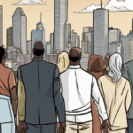 25 Years After 9/11: Stories of Survival, Loss, and Resilience — AI-generated editorial illustration