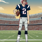 Drake Maye Clears Final Hurdle to Become Patriots’ Franchise QB — AI-generated editorial illustration