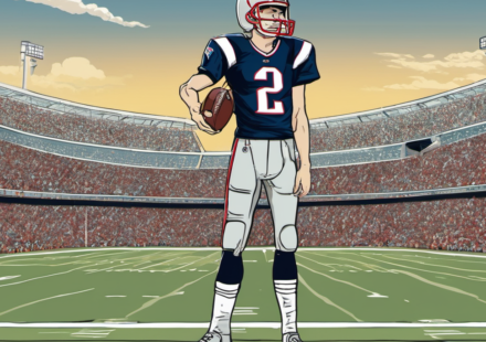 Drake Maye Clears Final Hurdle to Become Patriots’ Franchise QB — AI-generated editorial illustration