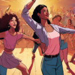 Brooks Nader Calls Sarah Jane Nader’s DWTS Pairing with Hailey Bills ‘Iconic’ — AI-generated editorial illustration