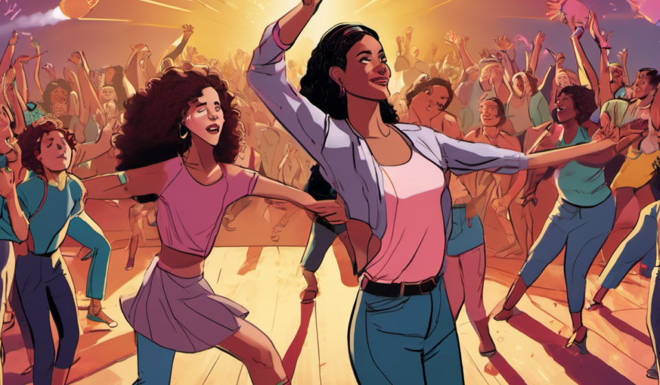 Brooks Nader Calls Sarah Jane Nader’s DWTS Pairing with Hailey Bills ‘Iconic’ — AI-generated editorial illustration