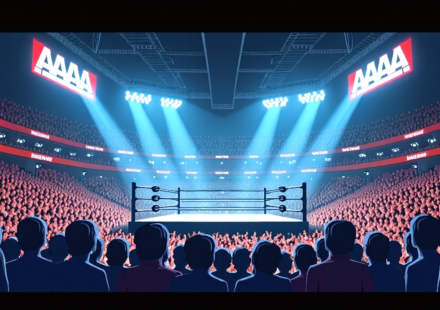 TripleMania 34 Night One: AAA’s Grand Las Vegas Showdown — AI-generated editorial illustration