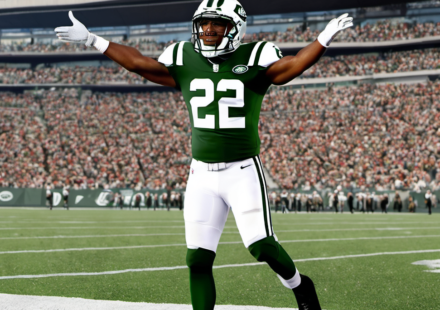 Garrett Wilson Says Jets Playoff Chances Are ‘Very Realistic’ — AI-generated editorial illustration