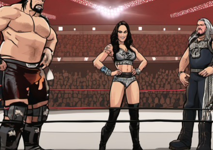 WWE 2K26 Season 5 Adds Danhausen and New Free Personas — AI-generated editorial illustration