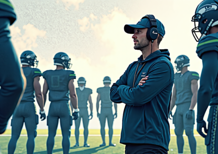 Aden Durde’s Darkside 2.0: Seahawks Seek 2026 Defensive Glory — AI-generated editorial illustration