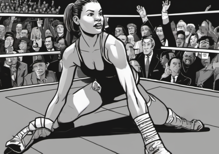 Samantha Irvin’s WWE Non‑Compete Nears End After Two‑Year Exit — AI-generated editorial illustration