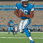 Jahmyr Gibbs: Why He’s a No. 1 Fantasy Football Pick — AI-generated editorial illustration