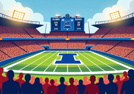 Illinois vs. Duke: Week 2 College Football Showdown – Odds, Prediction & Pick — AI-generated editorial illustration