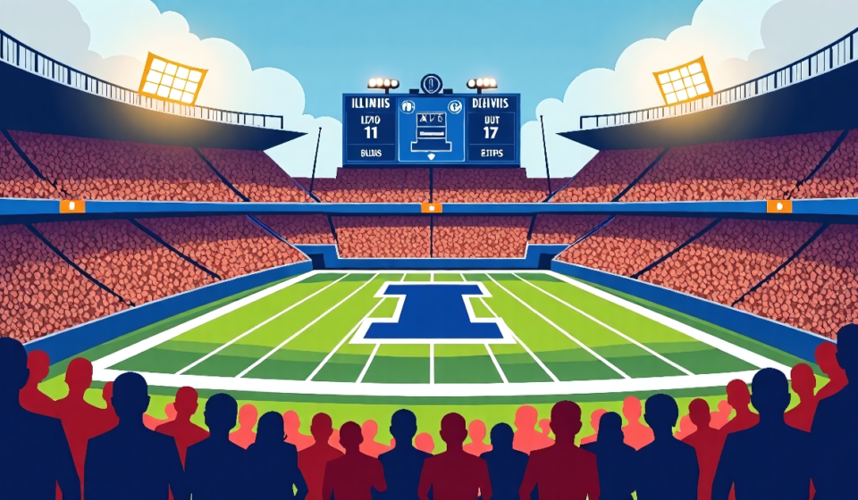 Illinois vs. Duke: Week 2 College Football Showdown – Odds, Prediction & Pick — AI-generated editorial illustration