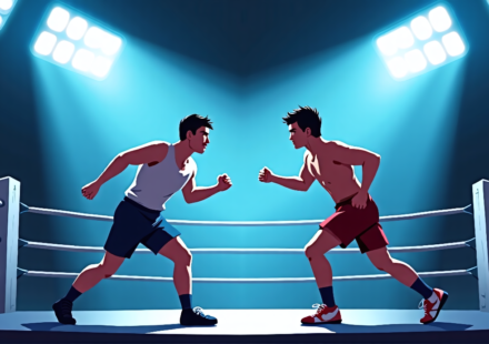 Claudio Castagnoli vs. Shingo Takagi Set for NJPW Destruction in Kobe — AI-generated editorial illustration