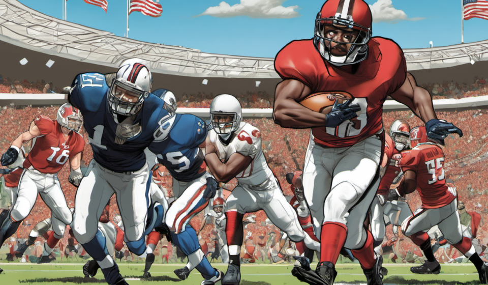 2026 NFL: Top 20 Non‑QB Offensive Skill Players to Watch — AI-generated editorial illustration