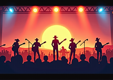 Oklahoma Roots Rock: Jason Scott & The High Heat Blaze on Saturday Sessions — AI-generated editorial illustration