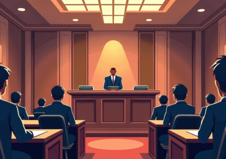 NYC Council Moves to Strip Press Passes From Mangione Supporters — AI-generated editorial illustration