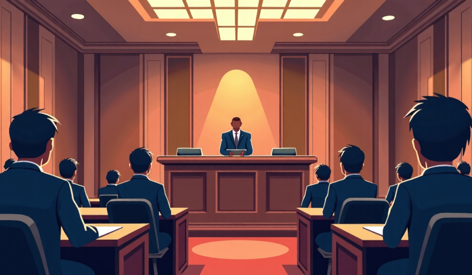 NYC Council Moves to Strip Press Passes From Mangione Supporters — AI-generated editorial illustration