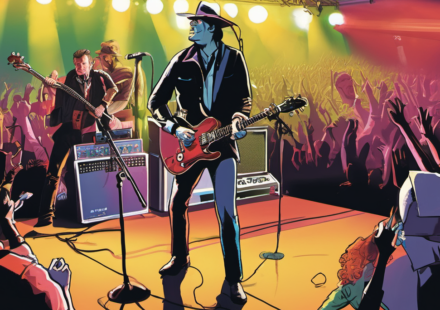 Oklahoma Roots Rock: Jason Scott & The High Heat Shine on Saturday Sessions — AI-generated editorial illustration