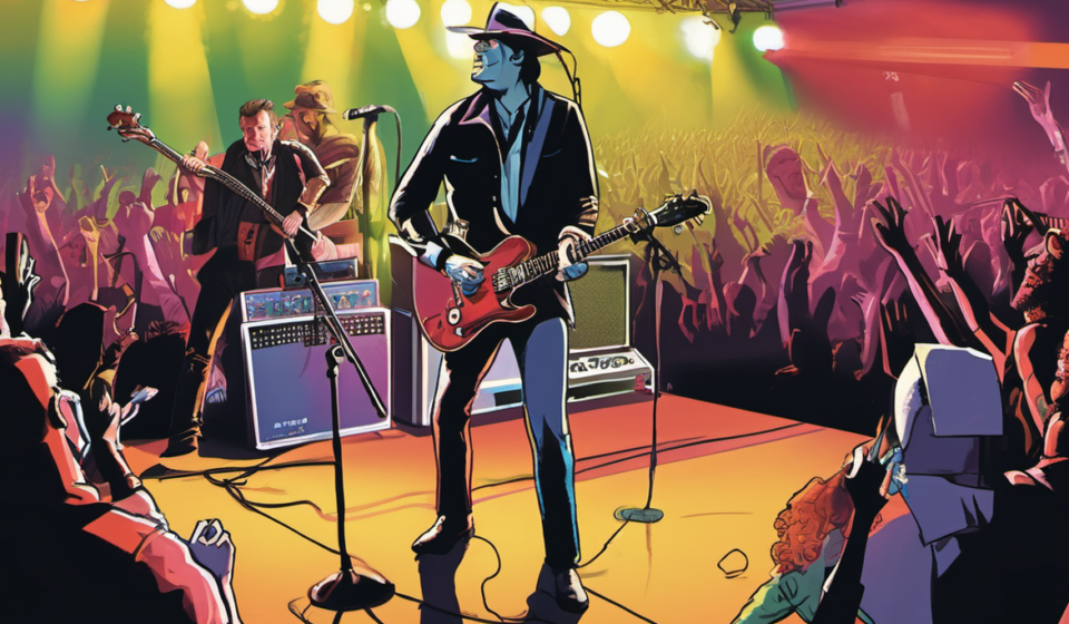 Oklahoma Roots Rock: Jason Scott & The High Heat Shine on Saturday Sessions — AI-generated editorial illustration